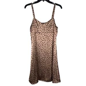 Cabi Casino Dress, Animal Print, Slip Dress, Sz S